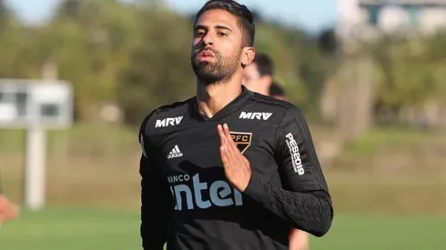 Tréllez tem boas características na posição - Foto: Rubens Chiri/São Paulo FC.