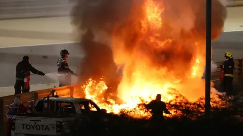 Romain Grosjean sofre acidente assustador com fogo no GP do Barein de Fórmula 1; piloto publica vídeo em hospital