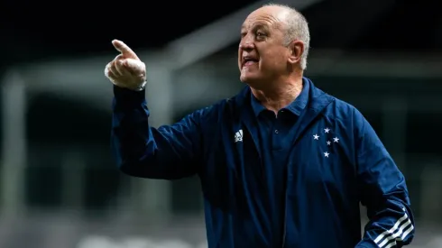 Felipão não deve dificultar saída do atacante. Foto: Bruno Haddad/Cruzeiro