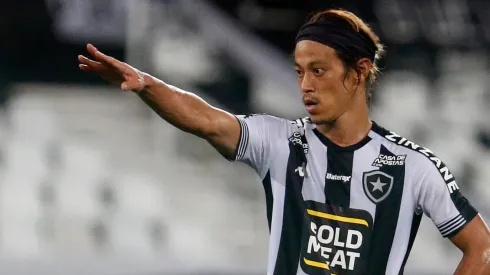 Honda não vem conseguindo render. Vitor Silva/Botafogo