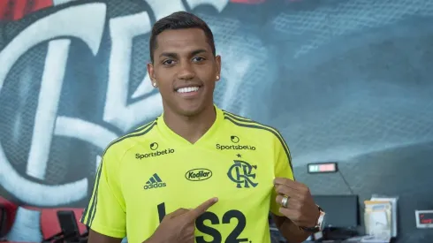 Pedro Rocha está sem espaço no Fla — Foto: Alexandre Vidal / Flamengo