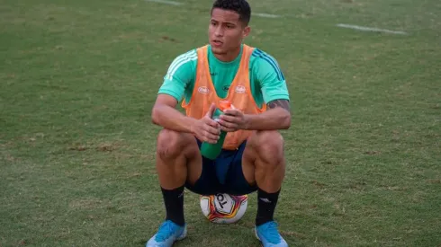 João Gomes pode ser titular contra o Bahia - Foto: Alexandre Vidal/Flamengo.
