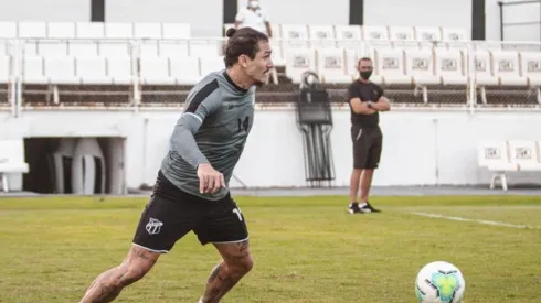 Vina é monitorado de perto. Foto: Felipe Santos/Ceará