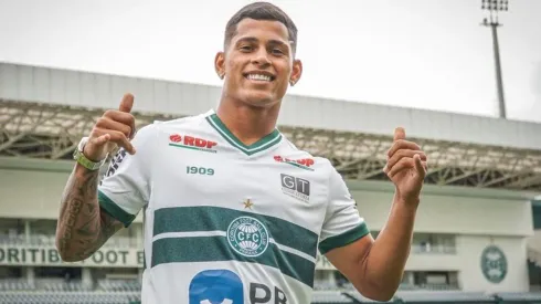 Maílton será desfalque. Foto: Coritiba/Divulgação