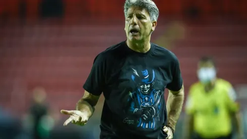 Renato pode perder uma de suas peças no meio-campo - Foto: Lucas Uebel/Grêmio.