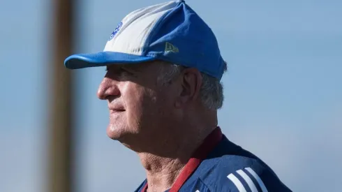 Felipão está com muita moral na Raposa — Foto: Gustavo Aleixo/Cruzeiro