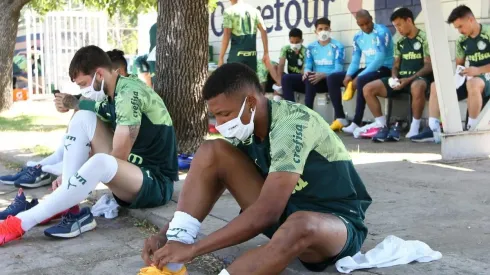 Elenco alviverde se prepara na Argentina. Cesar Greco/Palmeiras