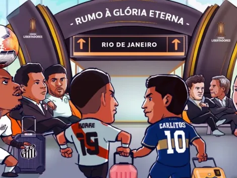 Libertadores: Conmebol publica arte polêmica e irrita torcedores brasileiros: 'Nem disfarça mais o favoritismo para Boca x River'