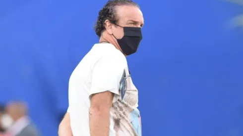 Cuca tem moral no Peixão — Foto: Ivan Storti/Santos FC