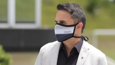 Rodrigo Caetano detalhou os planos do Galo. Foto: Pedro Souza/Atlético-MG