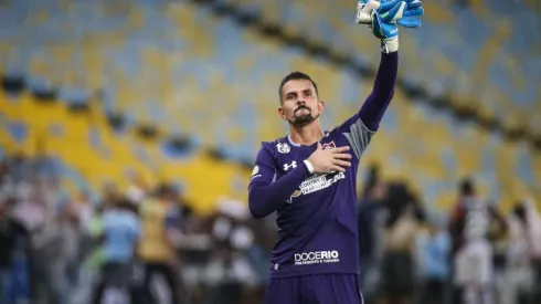 Marcos Felipe comemora primeira vitória contra o Flamengo
