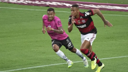 Natan pode ser barrado na zaga. Foto: Alexandre Vidal / Flamengo