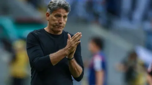 Renato quer contar com Pepê para disputar os títulos - Foto: Lucas Uebel/Grêmio.