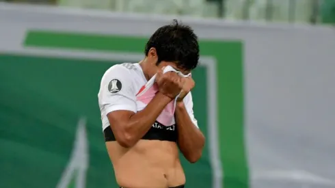 O River Plate ganhou o jogo contra o Palmeiras, mas não passou à final da Libertadores - Foto: Getty Images