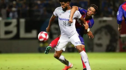 Patric esteve perto do Palmeiras. Divulgação/Gamba Osaka