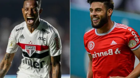 Sâo Paulo x Internacional medem forças nesta quarta-feira (20), em confronto direto pelo Brasileirão