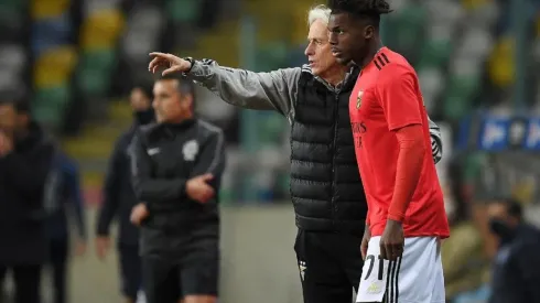 Jorge Jesus, técnico do Benfica, cancelou entrevista coletiva na manhã de hoje