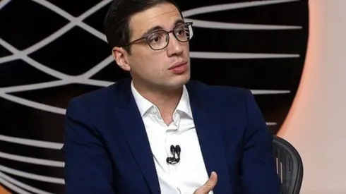 Pássaro se irritou com a arbitragem – Foto: Reprodução/Bola da Vez.