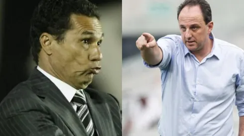 Nome de Luxa foi analisado nos bastidores do rival - Foto: (Montagem - Getty Images e Alexandre Vidal/CRF).