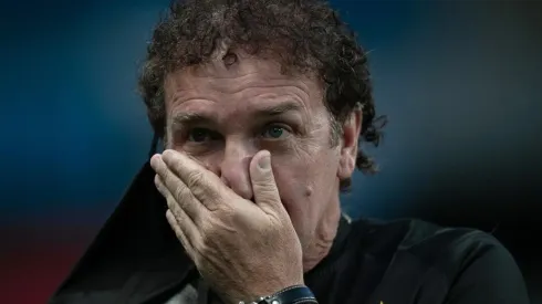 Cuca no Santos — Foto: Getty Images