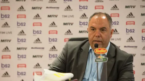 Marcos Braz é o homem forte do futebol — Foto: Alexandre Vidal - Flamengo