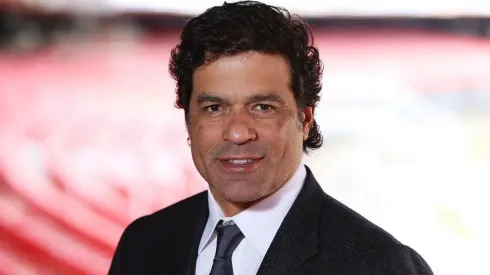 Raí se despede do São Paulo no CT da Barra Funda