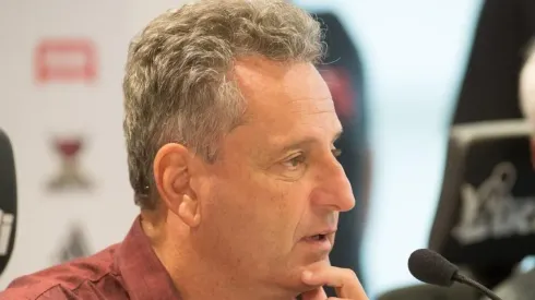 Landim, presidente do Rubro-Negro — Foto: Alexandre Vidal/Flamengo