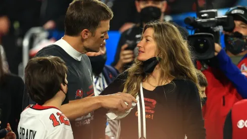 Gisele Bundchen, esposa de Tom Brady, postou uma declaração para o marido (Crédito: Getty Images)