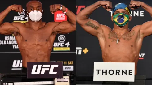 Gilbert Durinho entra no octógono no próximo sábado, na luta principal do UFC 258 (Crédito: Getty Images)