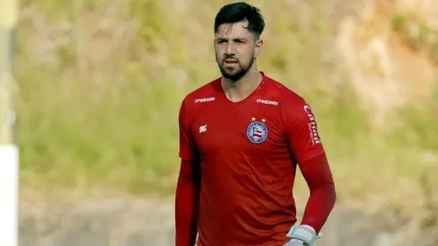 Arqueiro deve ser presença contra o Atlético. Felipe Oliveira / EC Bahia / Divulgação