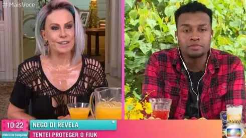Ana Maria Braga entrevista Nego Di, eliminado do BBB 21