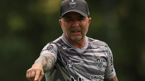 Sampaoli deve ajudar o Galo a se manter na 3ª posição ao menos - Foto: Pedro Souza/Flickr Oficial Atlético/Divulgação.
