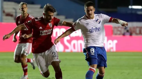 Gabriel Neves é monitorado pelo Palmeiras. Raul Martínez-Pool/Getty Images