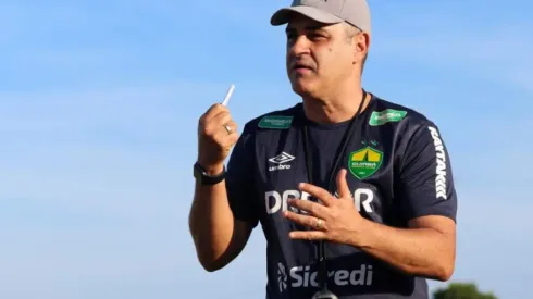 Chamusca pediu a permanência do atleta. Foto: Divulgação/Cuiabá