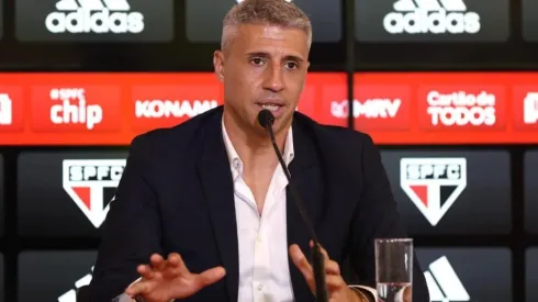 Chegada dos jogadores tem aval de Crespo - Foto: Divulgação/Twitter Oficial do São Paulo.