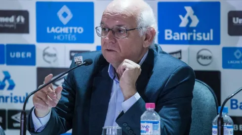 Presidente irá avaliar proposta, que parece ser interessante - Foto: Lucas Uebel/Flickr Oficial do Grêmio/Divulgação.