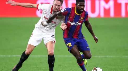 Sevilla x Barcelona pela 25ª rodada da La Liga 2020/21 - (Getty Images)