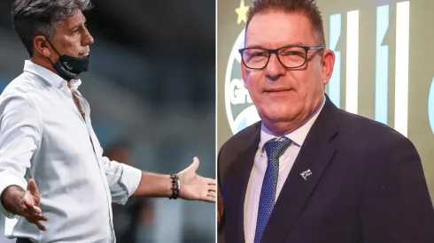 Montagem/Fotos: Lucas Uebel/Flickr do Grêmio/Divulgação