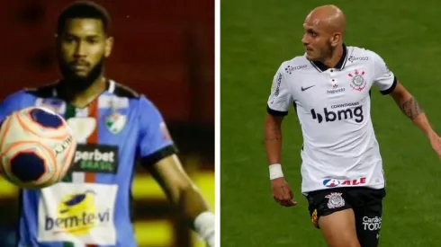 Salgueiro e Corinthians se enfrentam nesta quarta-feira (Foto: Reprodução/Twitter - Getty Images)