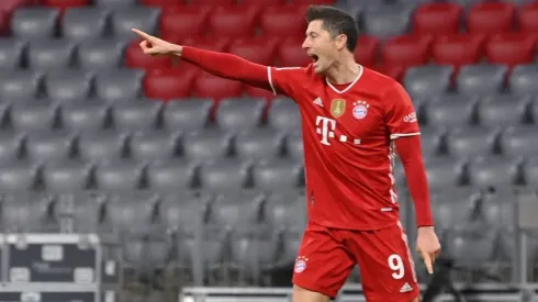 Lewandowski participou da vitória do Bayern de Munique