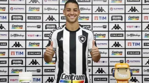 Felipe Ferreira, de 26 anos, é apresentado no Botafogo