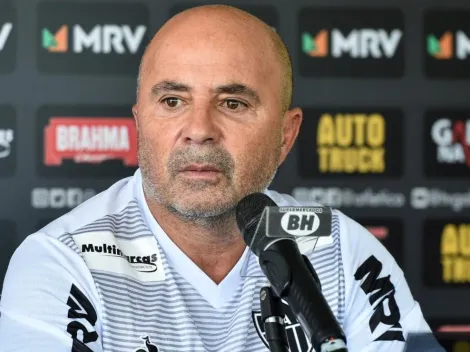 Sampaoli erra feio em coletiva e não tira Bruno Henrique da cabeça: "Me tirou um título pelo Flamengo"
