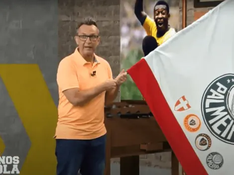 Neto vira ‘fã’ e se derrete por meia do Palmeiras