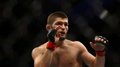 Khabib anunciou sua aposentadoria recentemente (Foto: Getty Images)