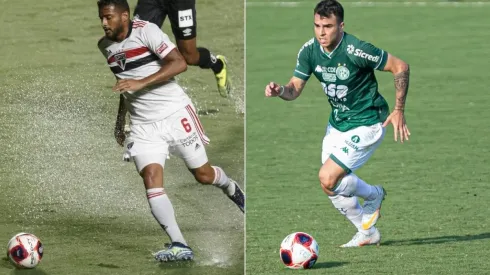 São Paulo x Guarani se enfrentam nesta quarta-feira (14), pelo Campeonato Paulista. (Foto: AGIF)