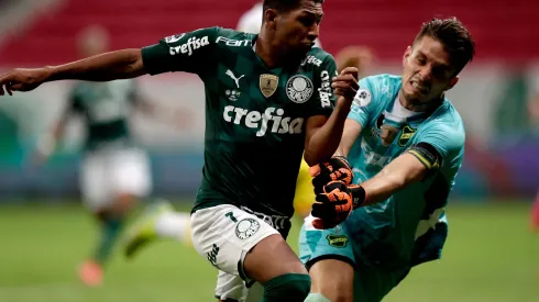 Palmeiras x Defensa y Justicia pela Rceopa Sul-Americana. (Foto: Reprodução TV)