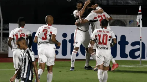 São Paulo no Paulistão. (Foto: Ettore Chiereguini/Agif)