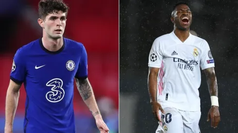 Pulisic e Vinícius Júnior são duas armas ofensivas das equipes (Foto: Getty Images)