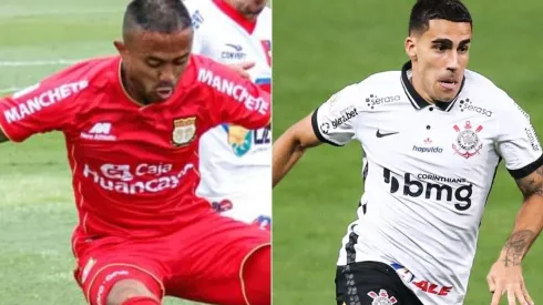 Sport Huancayo e Corinthians se enfrentam nesta quinta-feira (Foto: Reprodução/Twitter e Getty Images)