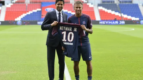 Nasser Al-Khelaifi e Neymar